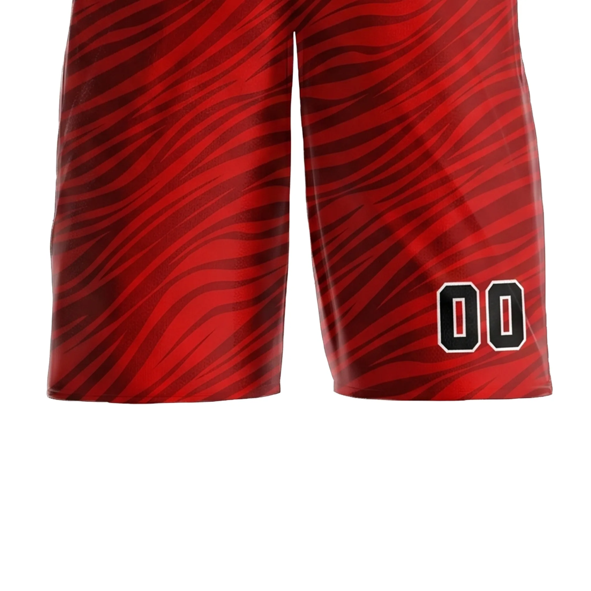 Premium basketball shorts with sublimated performance design