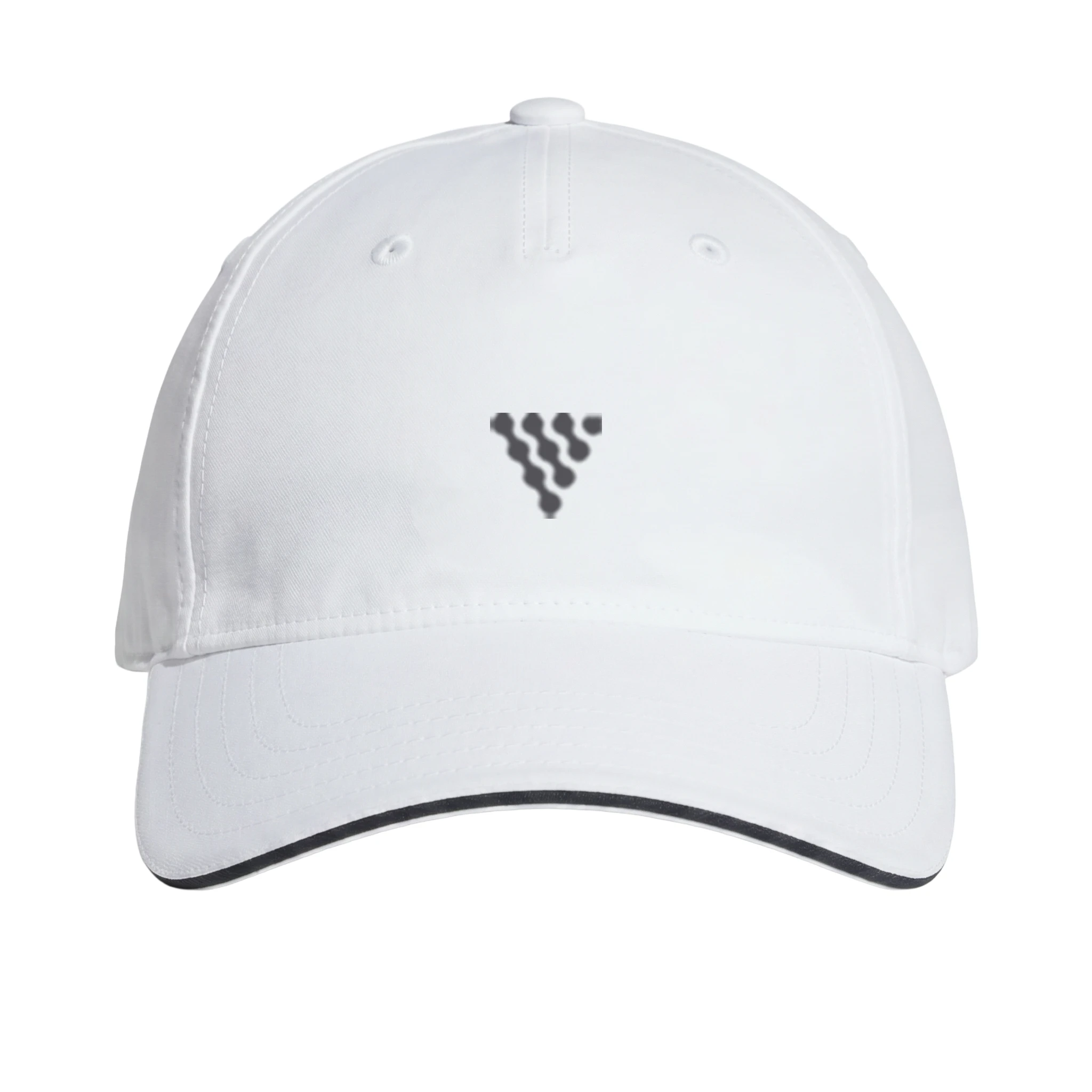 Custom white baseball cap manufacturer premium embroidered cap