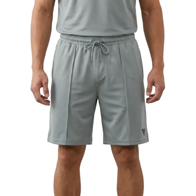 Mens grey gym training shorts for fitness and activewear brands