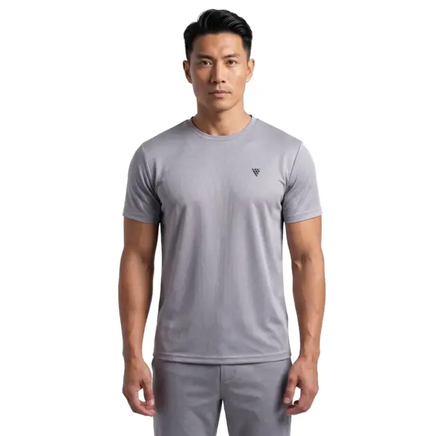 Mens gym training shirt manufacturer lightweight performance workout shirt