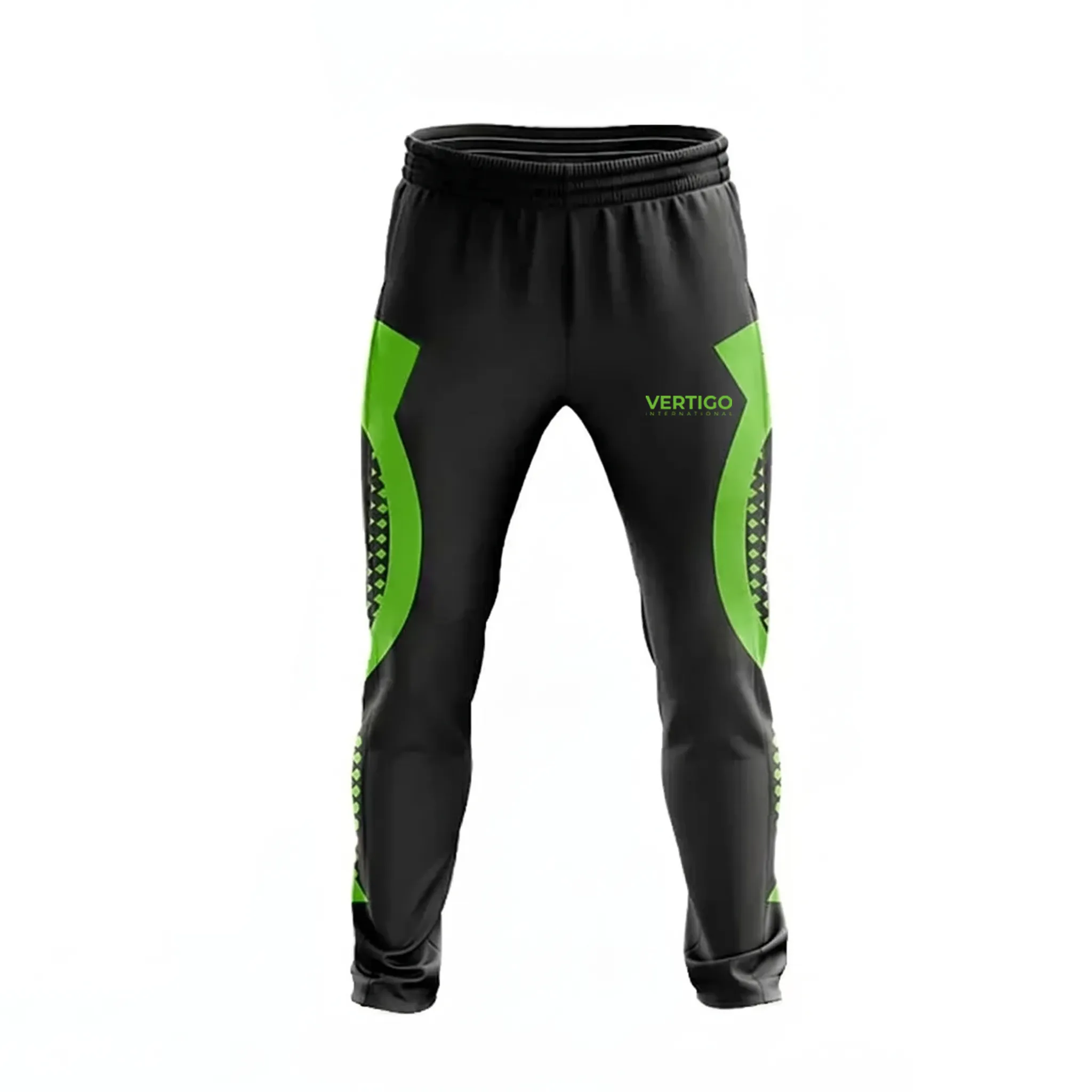 Professional cricket uniform pants with athletic fit design
