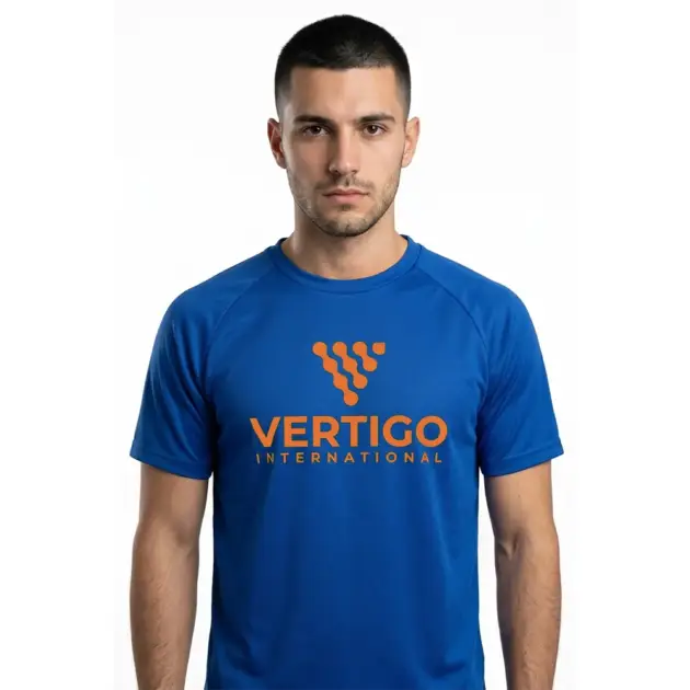 Custom Royal Blue Casual Wear Shirt manufactured by Vertigo for private label apparel brands and wholesale clothing businesses