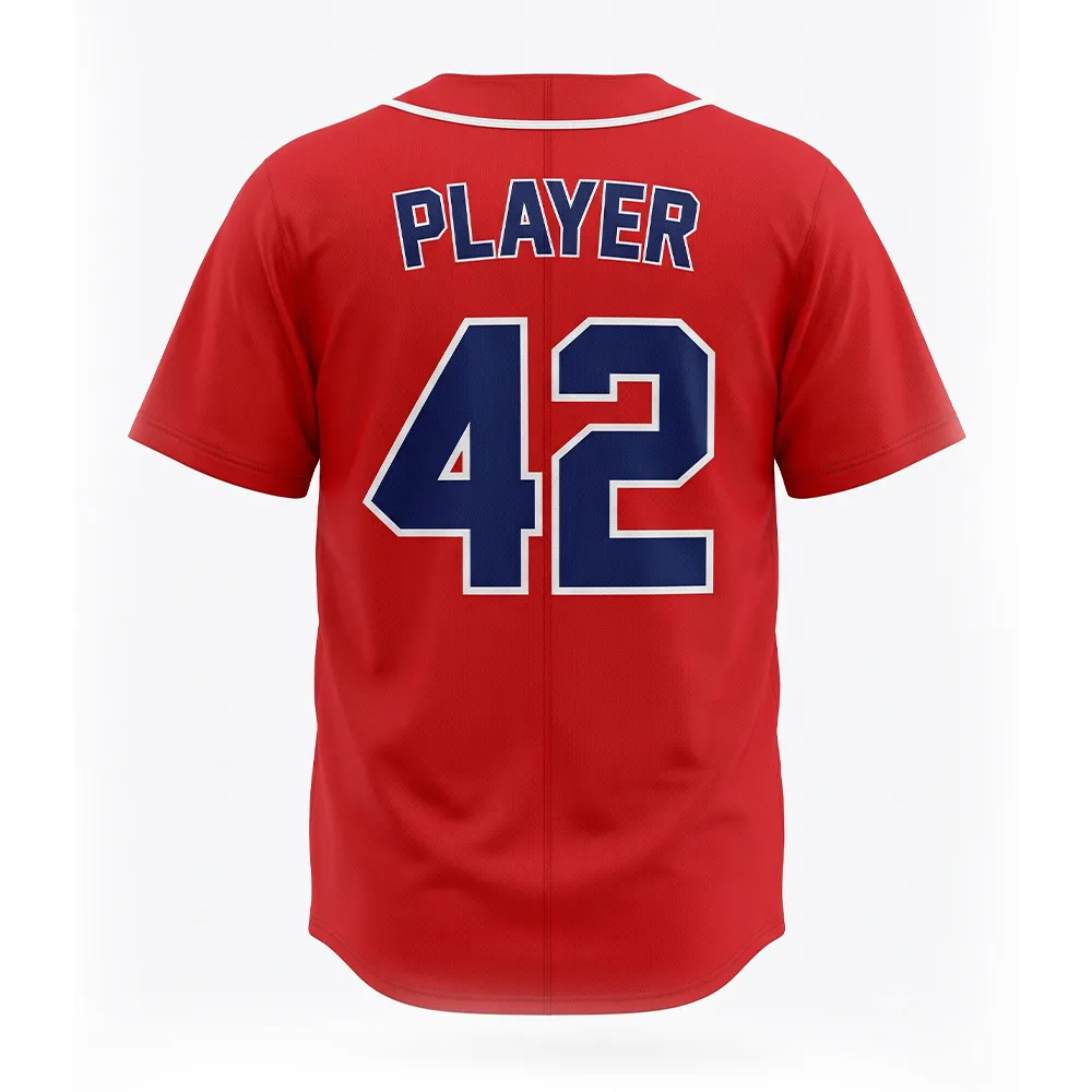 custom-red-baseball-jersey back